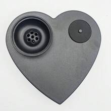 Zestaw Shisha Shisha z 1 wężem Shisha akrylowy wazon Silikonowa miska i pokrywa do fajki wodnej Gorące serce Miłość Styl Walentynki Prezenty dla par