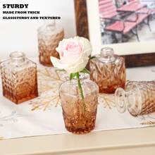 Superlele 14/24/36 Glass Bud Vase Set, Small Vases For Flowers, Bud Vases For Centerpieces Flower Vases In Bulk For Rustic Wedding Decorations Vintage Look Home Table Decor, Buy More Save More! Wholesale Pricing For Florists, Small Businesses & Bulk Orders"