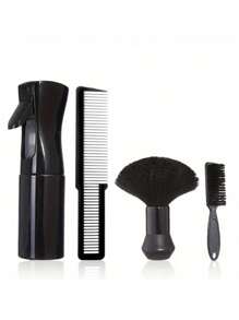 4PCS Professional Barber Hair Cutting Tool Set – Includes Clipper Cleaning Brush, Heat-Resistant Styling Comb, Nylon Bristle Beard Brush And Haircut Accessories – Ideal Grooming Kit For Men's Beard Care, Hair Trimming, And Salon Hair Styling, Slick Back Brush, Barber Accessories, Hair Dryer, Hair, Barber, Hair Tools, Hair Products,Hair Dryer,Hair, Accessories, Hair Products, Hair Tools, Hair Stuff, Hair Care, Curly Hair Brush, Barber, Barber Accessories, Hairdressing Equipment