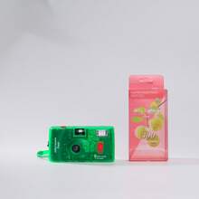 FujiFilm Jell-O 相机 - 复古可换胶卷相机，具有创意拍照功能，内置 C400 胶卷 36 张 - 青梅綠*1台 - 查看 5