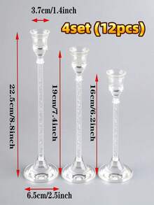 欧式亚克力烛台，餐桌烛杯，婚礼装饰，烛光晚餐配件，时尚亚克力烛台