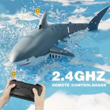 Barco de control remoto con luces de colores de 2.4G, barco de control remoto rápido y asequible, equipado con doble motor y modo de luz nocturna, barco RC S4/S6/S7 con 1~3 baterías, juguete de control remoto para niños, regalo para niños, regalo de cumpleaños, regalo de vacaciones, regalo de Año Nuevo, regalo de Navidad.