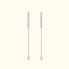 2/5/10pcs Stainless Steel Cleaning Brush Reusable Cleaning Brush Kitchen Supplies - Great For Cleaning Glass, Silicone, Metal Straws And More! Easter Gift, Cleaning Utensils, Household Cleaning Supplies, Room Decoration, Suitable For Kitchen, Restaurant, Party, Gathering, Home Gifts