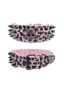 Collar para perro con púas extra grande - Protege el cuello de tu perro de mordeduras, de moda, adecuado para razas grandes - Multicolor - Ver 15