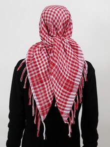 1 pieza Pañuelo/Chal militar táctico ligero para desierto árabe para acampada al aire libre - multicolor - Ver 12