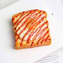 1/3pcs Realistic Faux Bread Food Model For Birthday Party Display, Home Decor, Baking Photography Prop (Handmade, Cannot Guarantee Exact Consistency) - Multicolor - View 13