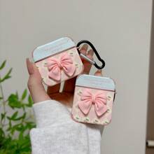 Flower Fresh Minimalist Style Bluetooth Earphone Protective Case, Compatible With Airpods 1/2/3/4/Pro/Pro2, Lightweight And Convenient