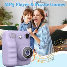 Aparat do natychmiastowego drukowania dla dzieci, 1080P 2,4-calowy ekran do natychmiastowego drukowania zdjęć przenośna zabawka z rolkami papieru fotograficznego, cyfrowy aparat fotograficzny prezent dla dzieci dla chłopców i dziewcząt prezenty urodzinowe, inne elektroniczne zabawki edukacyjne dla dzieci, aparat do zabawek