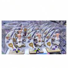 Recuerdo madera mi primera comunión 12 piezas fiesta adorno decoración ceremonia religiosa presentación invitados detalles personalizados mesa temática - Morado Violeta - Ver 2