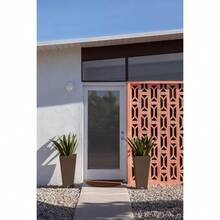 Maceta en forma de taper de interior/exterior Veradek V-Resin (26 pulgadas, Espresso) - Café integral - Ver 5