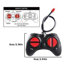 1 件遥控越野赛车 1:21 比例 4 通道驾驶灯可充电攀爬车玩具，男孩礼物