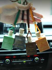 FORMBO 1 Bottle/8ml FORMBO 8ml Tea Fragrance Lasting Aroma Diffuser, Natural Tea Scent For Air Purifying, Hanging Cord For Car, Suitable For Wardrobe, Study, Bathroom, AC, Office, Car, Gift