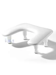 可调节高度美甲扶手，U型美甲扶手支架，超细纤维柔软PU皮革，可拆卸美甲手枕，美甲垫，专业美甲师使用，俄式手枕，高度可调节倾斜平放设计，U型枕，舒适PU表面手枕 - 彩色 - 查看 10