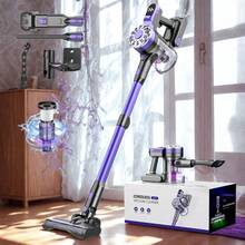 Baofeng High Power Cordless Handheld Vacuum Cleaner For Home - Purple - View 2