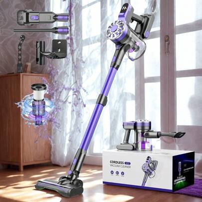 Baofeng Aspiradora De Mano Inalámbrica de Alta Potencia para el Hogar