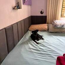 Kit Cabeceiras Modulares Estofadas Em L Para Cama Box 45x20cm Retangular - TODOS OS TAMANHOS - ENVIO IMEDIATO