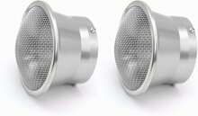 ZSDTRP Carburetor Air Filter Clean Velocity Stack 50mm Short CNC Aluminium Alloy With SUS304 Mesh For PWK 21-30mm PE28-30mm Carb Moped Pit Dirt Bike ATV Scooter (Red, 50mm Short) - Silver - View 2