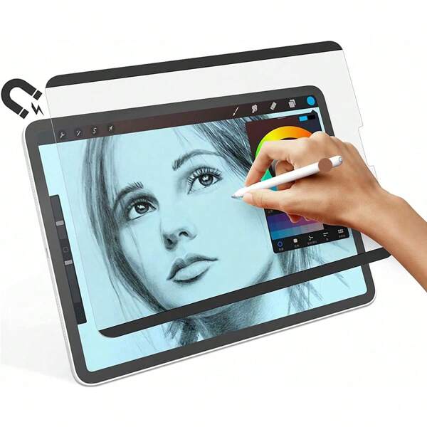 Like Paper Film Screen Protector For 2025,2024, 2023, 2022 IPad Air Pro 10.5 10.9 10.2 11 12.9 13 For Writing Drawing And Sketch Gift For Birthday, Family, Friends Pad Screen Protector, Pad Accessories