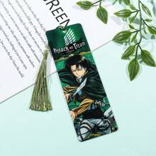 bandai 1pc Anime Bookmark Marker Saiyan Warrior Acrylic Bookmark Gift For Manga Fan Book Fan Reading Marker
