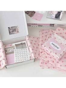 Aesthetics40pcs/20pcs/10pcs 19.68in*27.56in Bowknot Sydney Wrapping Paper Bouquet Packaging Materials Back
