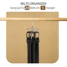 1pc Multi-Functional Rotating 8-Hook Rack 360° Hanger Hook For Belts, Bras, Vests, Ties, Scarves, Wallets, Hats, Etc.