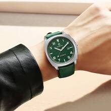 Đồng hồ đeo tay nam OCHSTIN 43mm, đồng hồ cơ tự động cao cấp thương hiệu hàng đầu, chống nước, hiển thị ngày, đồng hồ thể thao, Relogio - Một cỡ - Xem 8