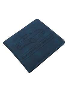 1pc Modern Style Car Registration & Insurance Card Holder - Wallet, Featuring Fashionable Car Pattern, Perfect For Storing Vehicle Documents And Travel Essentials, Travel Accessory | Minimalist Design, Car Accessories, Motorcycle License Plate Holder, Driver's License & Insurance Card Protector - Compact Short Multi-Functional Car And Motorcycle Document Organizer Pouch With Registration & Insurance Graphics - Multicolor - View 8