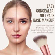56pcs Makeup Brushes And Sponges Set Multi-Functional Makeup Brush Set Makeup Tools With Face Wash And Makeup Tools Multi Make Up Tools Accessories For Different Skin Types,Travel,Travel Essential,Valentine's Day,Cheap,Travel Makeup Brush,Gifts For Women,Makeup Artist,Professional Complete Makeup Kit - Coffee Brown - View 3