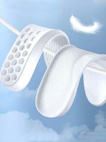 1 paio di solette invisibili ammortizzanti ed elastiche per aumentare l'altezza da 1 cm a 6 cm, adatte per stivali, scarpi sportivi e vari tipi di scarpe, unisex