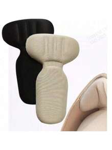 1 par de almohadillas para talón, forros y rellenos para zapatos grandes para hombres y mujeres. Mejora el ajuste y la comodidad del zapato, evitando el deslizamiento y las ampollas del talón.