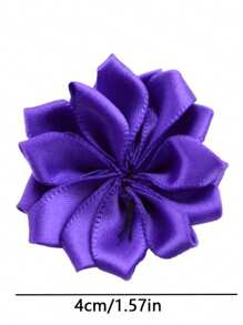 20pcs Chiffon Hair Bow Clip Flower Mini Hairpin Fine Hair Everyday Hair Accessories For Girls (Ten Colors) Claw Clips Hair Claws Hair Barrettes