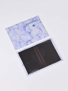 1 Piece Customized Name PU Passport Holder, Credit Card Holder, ID Wallet, Travel Accessories, Wedding Gift, Multi-Function Protector For Important Travel Documents Protection During Airplane Cross-Border Travel, Passport Cover, Passport Holder, Passport Wallet, Holiday Back To School Passport Bag, Essential Travel Accessories For Men And Women - one-size - View 12