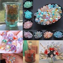 40/80/120 Pcs Starry Sky Glass Marbles Glass Ball Colorful Glass Marbles Decor Vase Filler Fish Tank Home Decor DIY Jewelry Accessories 12mm