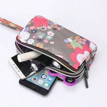 Women's Clutch Wallet, 3-Layer Long Wallet, Women's Clutch Wallet, Large Capacity Key Pouch, Casual Phone Pouch, Women's Wallet - Multicolor - View 4