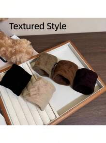 5/10 Pezzi Set Nuovi Cerchietti in Nylon Colorati, Adatti Per Donne E Ragazze, Stile Versatile Morbido Con Sensazione Di Alta Qualità, Elastici Per Capelli Per Code Di Cavallo, Fasce Per Capelli Elastiche Colore Casuale, Accessori Per Capelli Per Uso Quotidiano