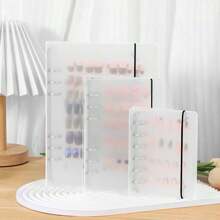Nail Art Displayed Album With Refillable Pages For Storing Nail Samples And Designs