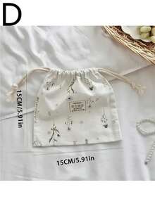 10 túi đựng quà có dây rút họa tiết hoa nhỏ, chất liệu bền và chắc chắn, túi vải lanh có dây rút đơn giản, thích hợp để trang trí nhà cửa, gói quà, túi đựng đồ trang sức, trang trí tiệc, lý tưởng cho ngày lễ tình nhân, đám cưới, tốt nghiệp, lễ kỷ niệm sinh nhật - Nhiều màu - Xem 6