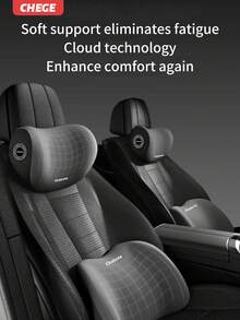 1个装汽车头枕 - 驾驶座椅颈枕，腰部支撑垫，颈部保护头枕，汽车枕头