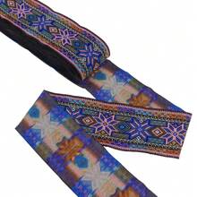5cm Jacquard Ribbon Vintage Lace Trim Garment Bag Curtain Accessories Embroidered DIY Sewing Fabric
