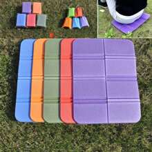 1pc Outdoor Portable 8-Fold Cushion Pad, Foldable Picnic Mat, Hiking Anti-Moisture Mat, Ultra-Light Waterproof Insulated Foam Ground Mat, Beach Lawn Seat Pad