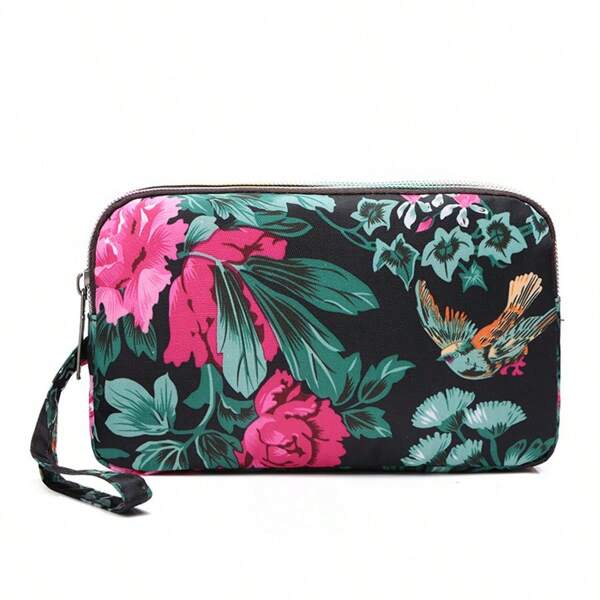Women's Clutch Bag Three-Layer Long Purse Women's Clutch Bag Large Capacity Key Purse Purse Casual Mobile Phone Bag For Women Wallet Purse Wallet