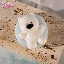 Westie Puppy On A Swimming Tube - White - View 1