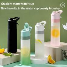 1 Taza portátil rociadora de agua creativa, adecuada para deportes al aire libre, correr, saltar la cuerda, yoga, camping, ejercicio y senderismo, regalo de cumpleaños, regalo del Día de San Valentín, vuelta al cole, campamento de verano, un imprescindible para festivales