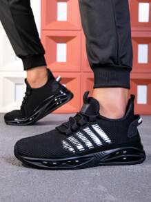 Herren Low-Top Schnürschuhe Atmungsaktiv Rutschfest Langlebig Mode Lässig Vielseitig Laufschuhe