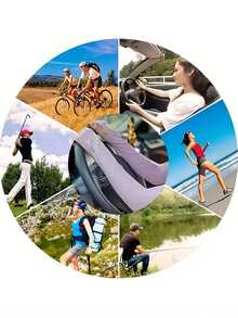 3 双冰紫外线防护袖套和防晒臂套，男女适用 - 透气带拇指孔，高弹力防晒臂套，尼龙冰面料，防紫外线，适合户外活动、骑自行车、跑步、徒步旅行、爬山