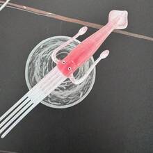 1pc Squid Ramen Fork, Creative Funny Japanese Ramen Dining Partner - Pink - View 5