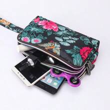 Women's Clutch Wallet, 3-Layer Long Wallet, Women's Clutch Wallet, Large Capacity Key Pouch, Casual Phone Pouch, Women's Wallet - Multicolor - View 3