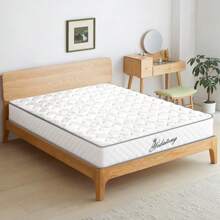 Matratze 140x190 cm, Höhe 24cm, Taschenfederkernmatratze Härtegrad H3 mittelfest, 7 Zonen Matratzen mit hochwertigem Komfortschaum, Rückenentlastende, Rollmatratze