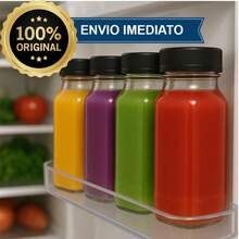 10 PET Bottles 200ml / 300ml With Lid For Juices And Sugar Cane Juice Direct From The Factory - 黑色 - 查看 4