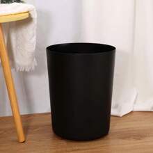 (2 Pack) 5 Gallon Trash Can, Plastic Office Trash Can, Black Marble